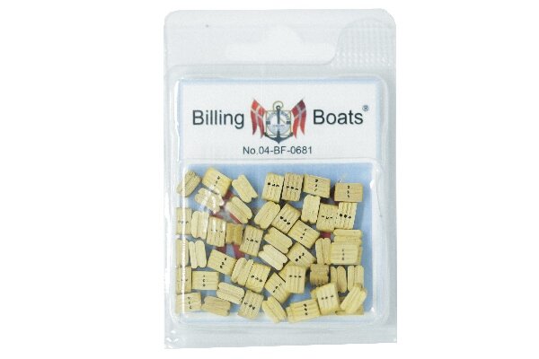 Wooden Block, Triple (50)